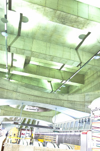 Metro station in Budapest