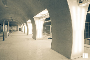 Metro station in Budapest